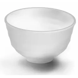 LACOR runde Schale aus Melamin WEISS 12,5x7,5 cm 450 ml
