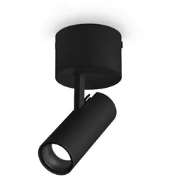 Ideal Lux LED Deckenstrahler PLAY, 7W, 3000K, 520lm, IP20, einstellbarer Lichtkörper, schwarz IDEA-268101