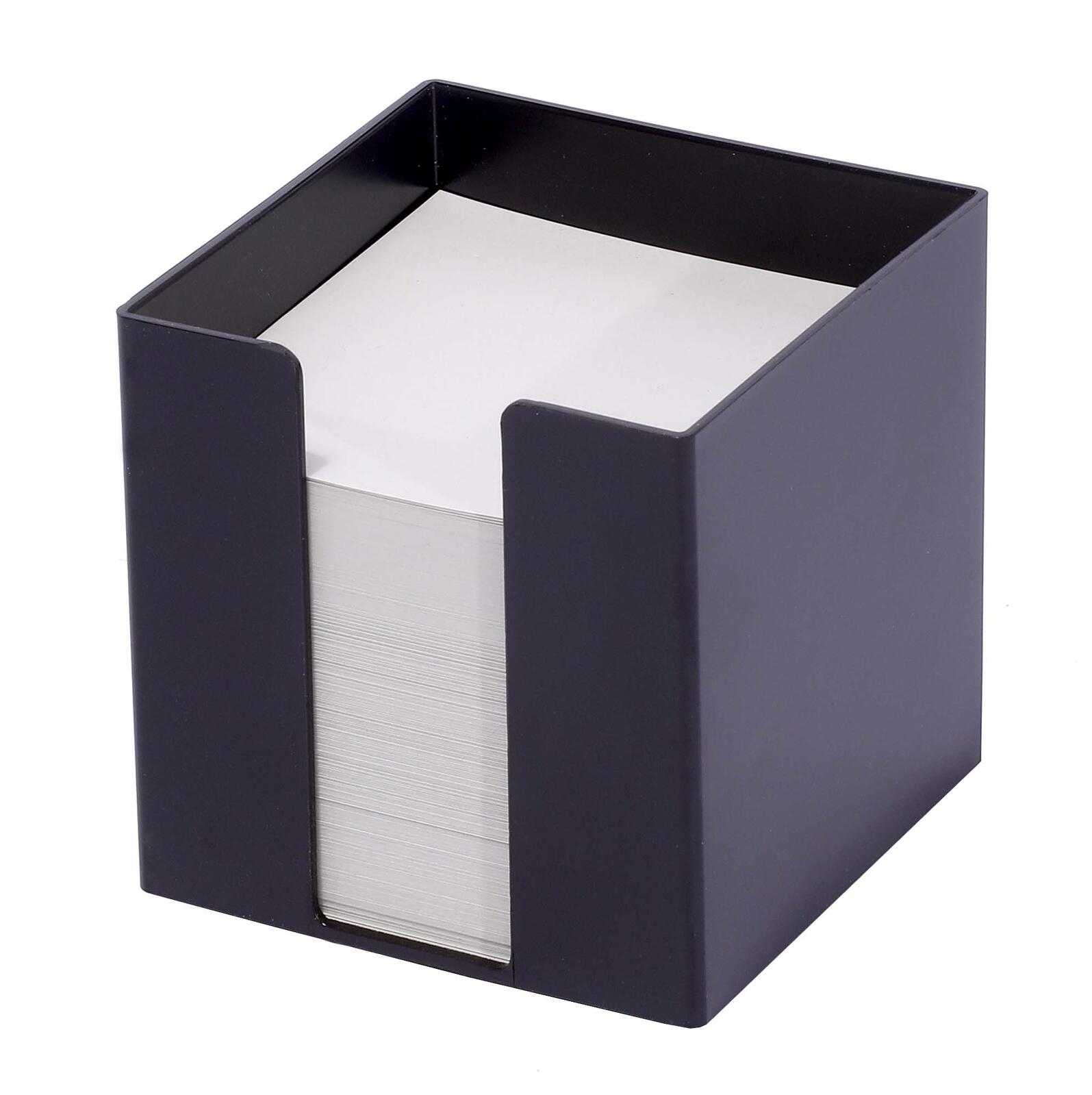 M&M Zettelbox schwarz inkl. 700 Notizzettel 69027301BE