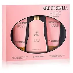 Aire De Sevilla Rose For Her Edt Spray 100ml Sets