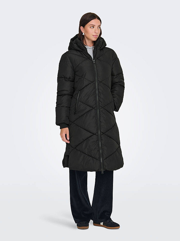 JDY Winterjacke "Vista" in Schwarz - L
