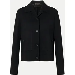 Blazerjacke aus Wolle Schwarz 42