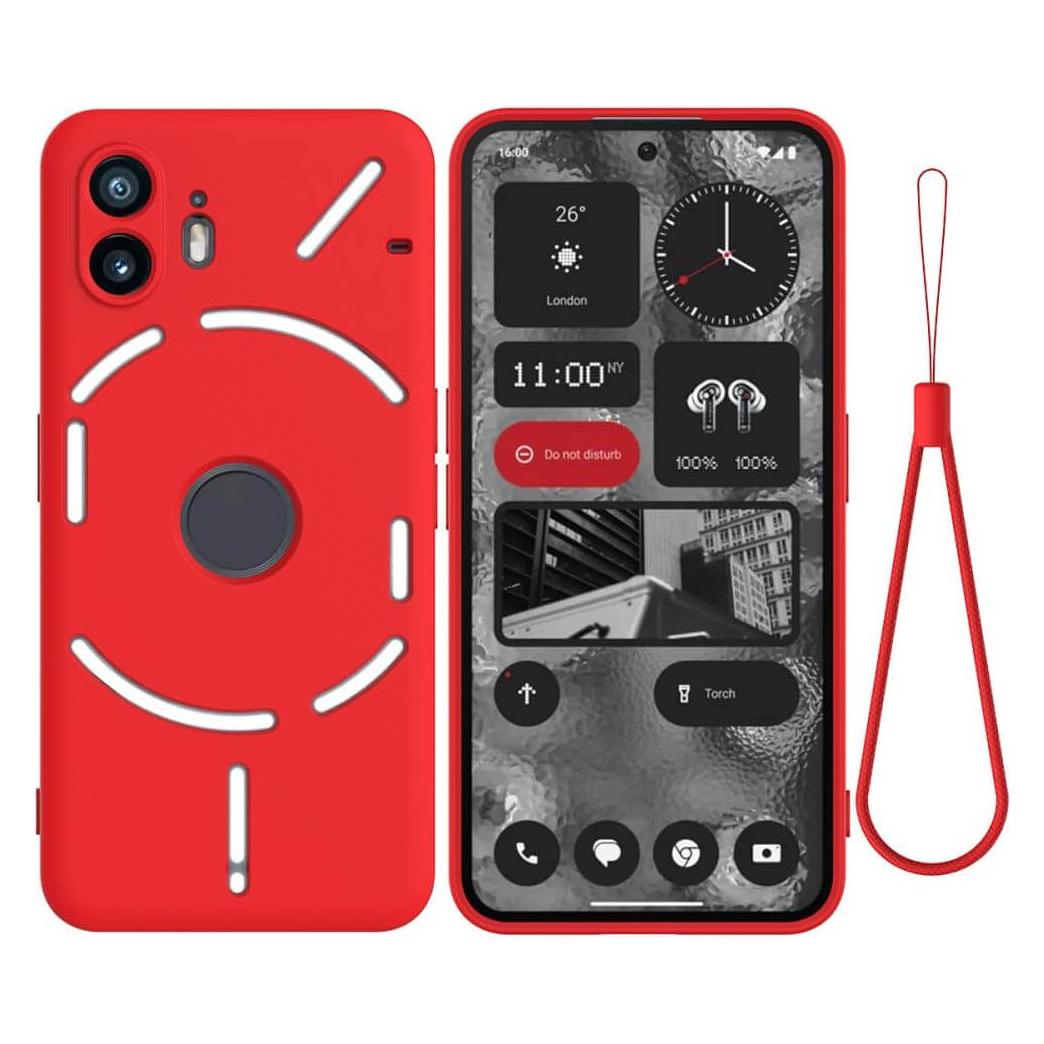Cover-Discount Nothing Phone (2) - Silikon Gummi Hülle (Nothing Phone (2)) (46137633)