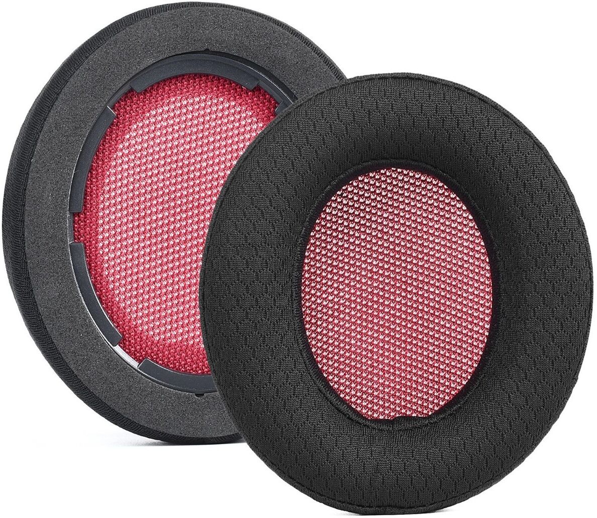 INF 2er-Pack Ohrpolster aus Fußballnetz und Memory-Schaum, kompatibel mit Teufel Real Blue NC und Real Pure 2020