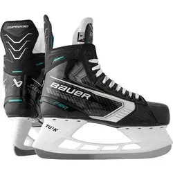 BAUER Herren Eishockey-Nylons. He/Uni BAUER Schlittschuh Supreme F20 - Sr., Größe 44 in Schwarz Schwarz