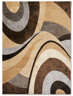 Home Dynamix Zone Asha Contemporary Animal Area Rug