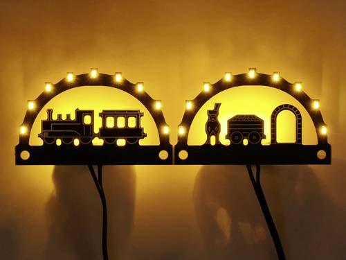 Massoth 8129570 Schwibbogen Außenbeleuchtung mit LEDs 1 Set
