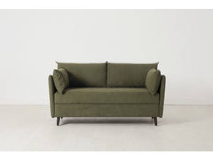 Model 08 Zweisitzer-Schlafsofa , Fenchelgrün