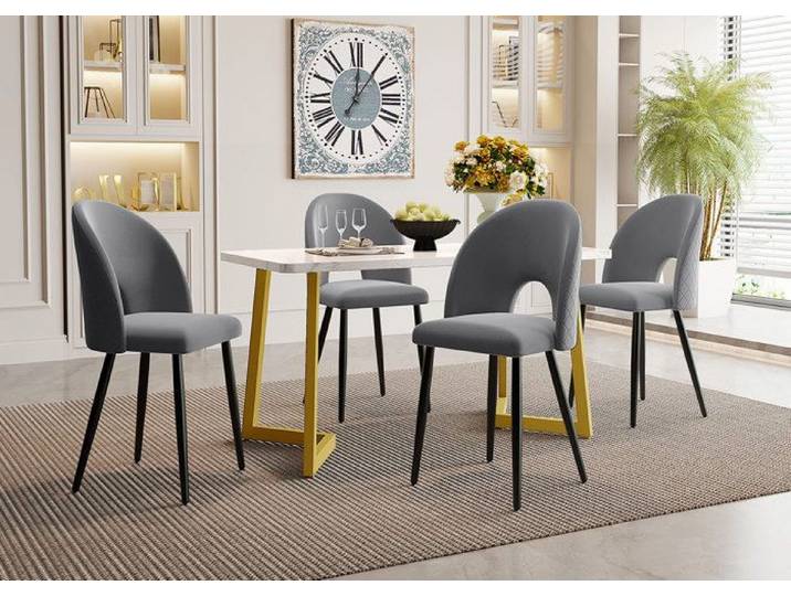 Nouveau Premium sense Dining Group (set 117×68cm table à manger avec 4 chaises) table à manger rectangulaire ensemble de