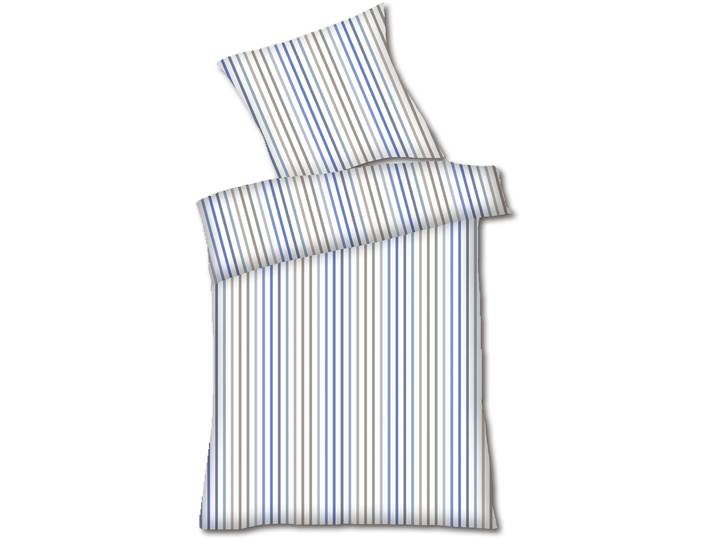 Bettwäsche DYCKHOFF Stefanie , blau, B/L: 135cm x 200cm, 1 Stk., 1 Stk., Frottee, B/L: 80cm x 80cm, 2 Stk., Frottee, Obermaterial: 75% Baumwolle, 25% Polyester, Bettwäsche, Bettwäsche, aus Weichfrottier