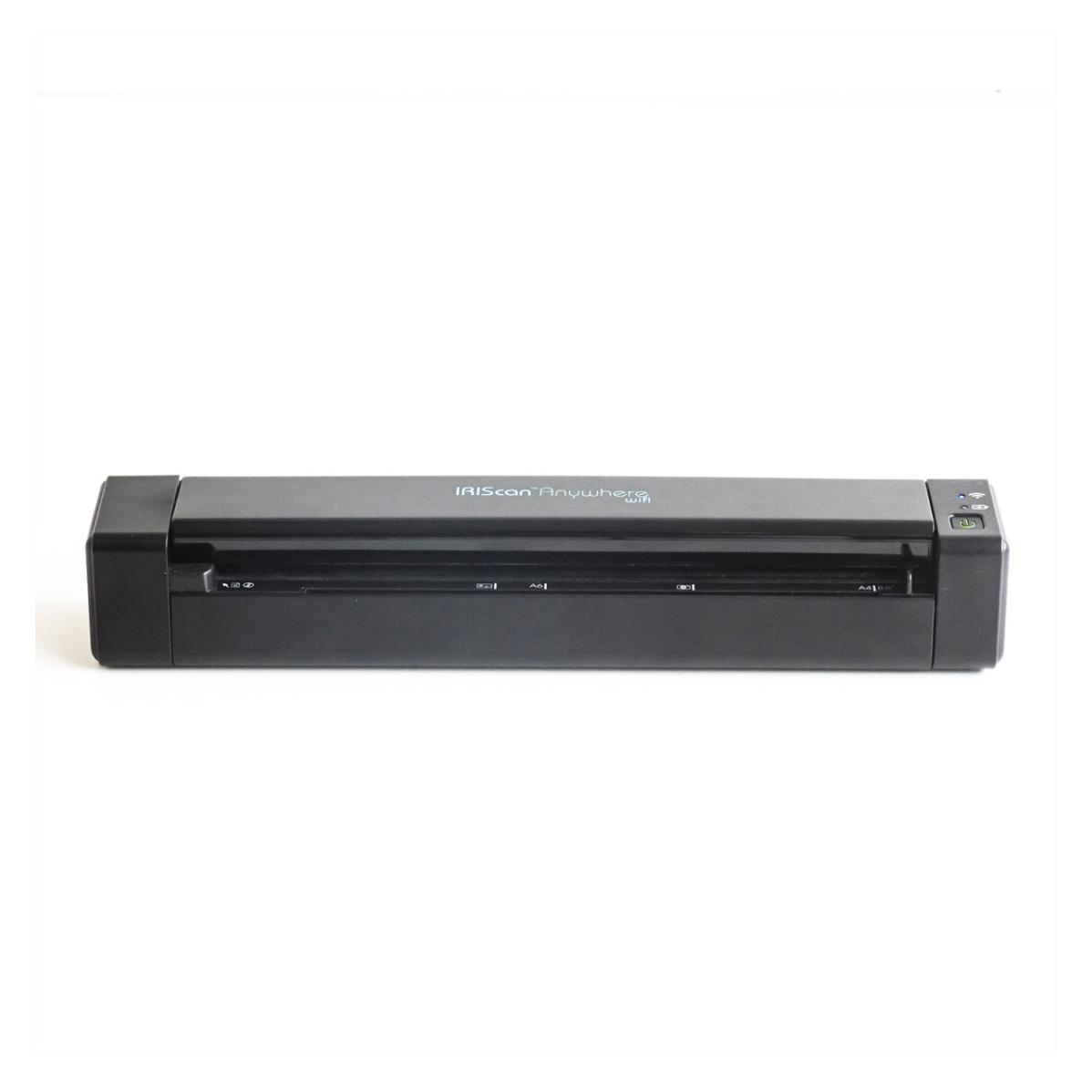 Iris IRIScan Anywhere 6 WIFI Simplex 15PPM mit Akku mobiler Dokumentenscanner PDF OCR SW WinMac iOS (USB, WLAN) (461855)