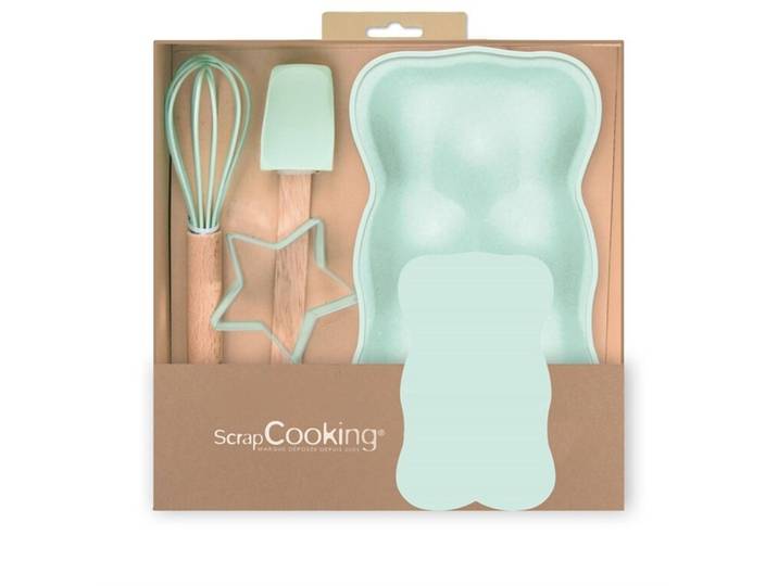 Backzubehör Scrap Cooking hellblau Silikon