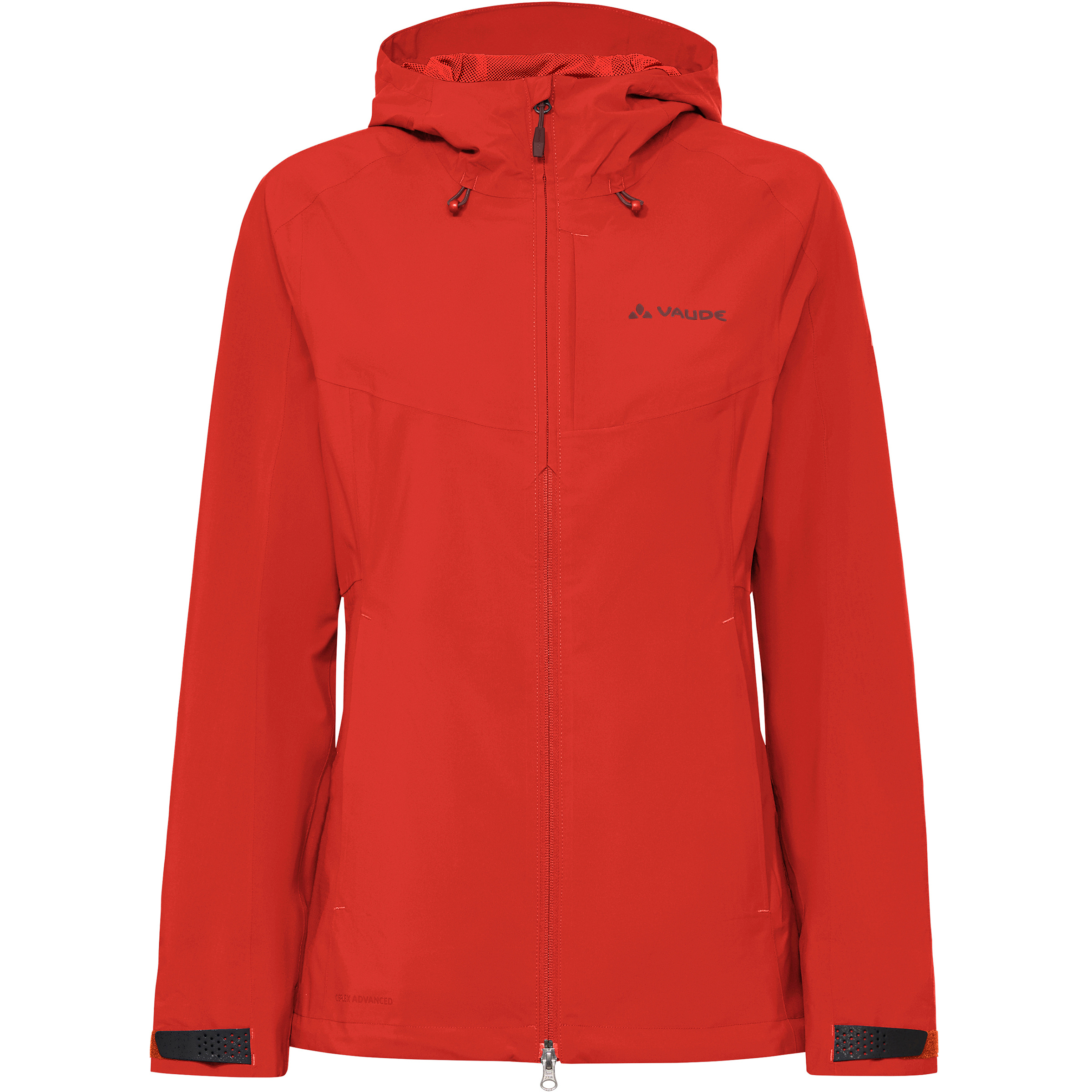 Vaude Elope III Damen Regenjacke rot Größe XS Trekking Wasserabweisend Wasserabweisend