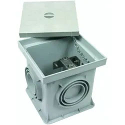 Dehn 549050 UF-Trennstellenkasten Kunststoff 197x197x204mm mit Trennstelle UFTSK 7.10 FL40 197X197X204 K UFTSK710FL40197X197X204K