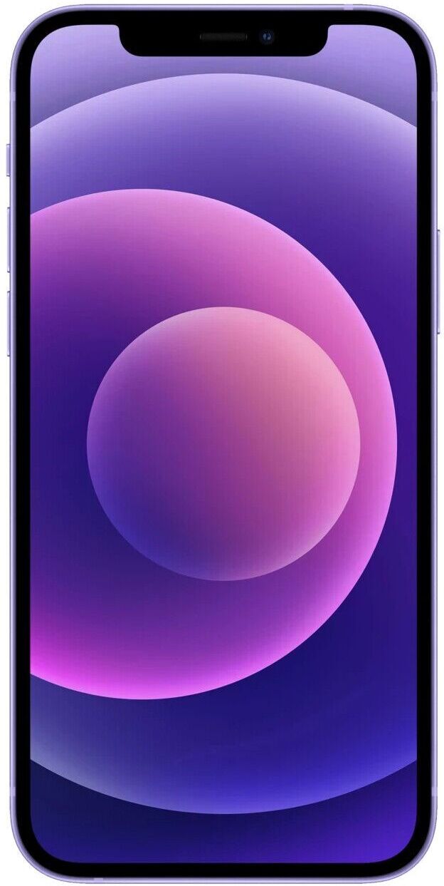 Apple iPhone 12   256 GB   Dual-SIM (eSIM, Nano-SIM)   purple - Refurbished