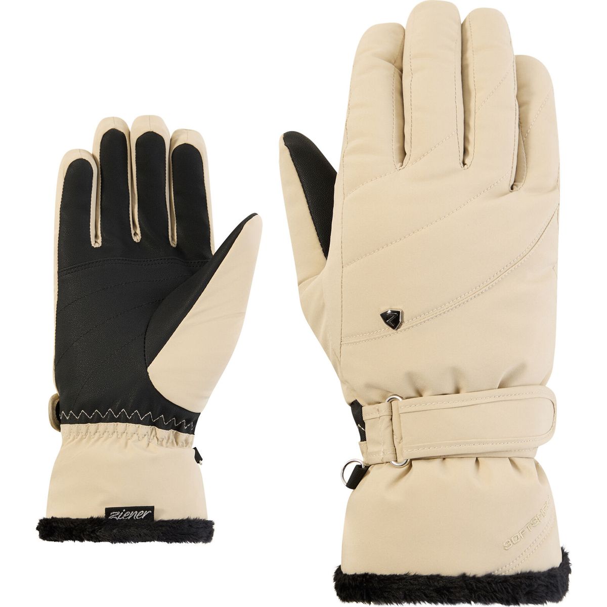 Ziener Keaka-z AS PR Glove Lady soft taupe (671) 8,5 113062-671-8,5