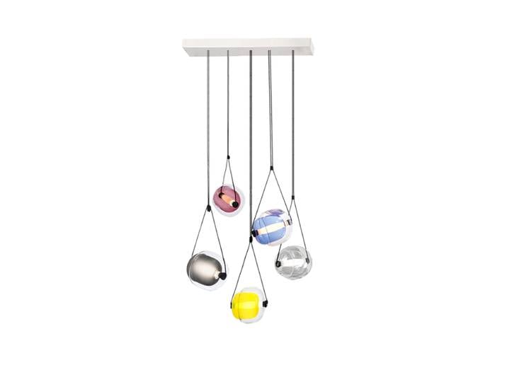 Construisez votre maison LED bulle de verre lustre à intensité variable éclairage lampes suspendues Suspension Luminaire Lampen pour salle à manger