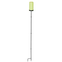 Lumineo, Gartenbeleuchtung, Solarstecker Kerze 7x117cm gn