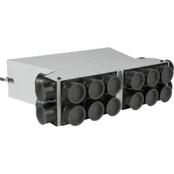 Wolf Luftverteiler DN125 für CWL-F-150 2x10 Stutzen DN63 mit je 5 Rohrkappen