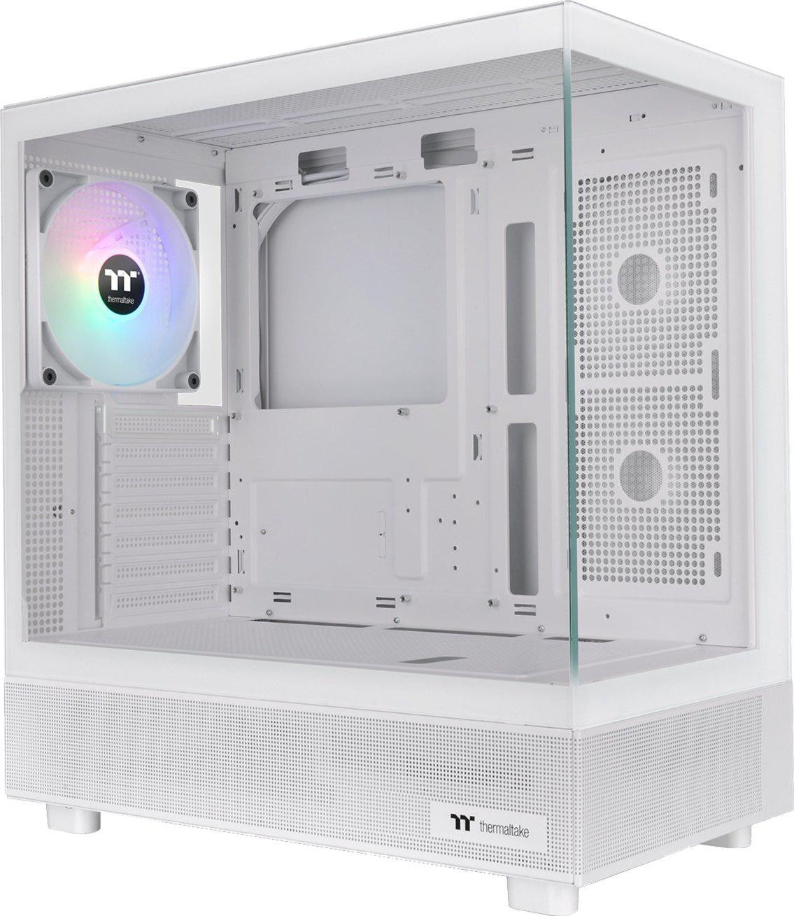 THERMALTAKE View 270 TG ARGB Mid Tower E-ATX Gehäuse Sichtfenster weiß CA-1Y7-00M6WN-00
