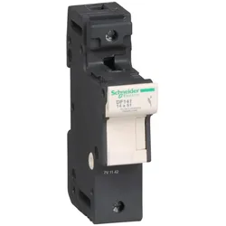 Schneider Electric DF141 Sicherungshalter TeSys, 1p, 50A, Sicherungsgröße 14x51mm  - 6 Stück