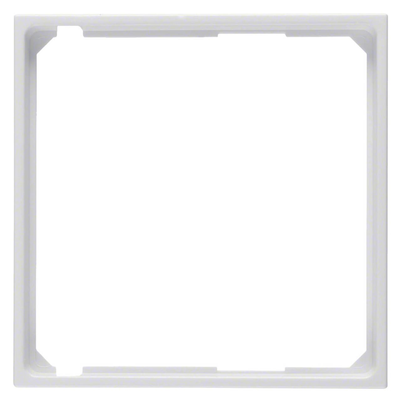 Berker S1 Zwischenring für 11098989 Zentralplatte polarweiss glänzend (11098989)
