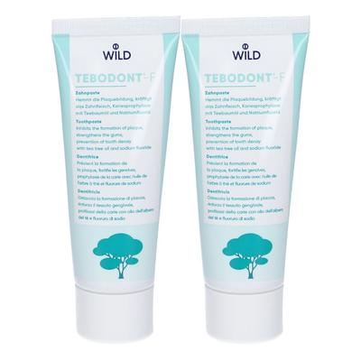 Tebodont Zahnpasta F 2x75 ml