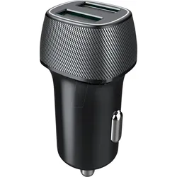 FONTASTIC 251115 - KFZ-Ladegerät, 12 W, 2x USB-A