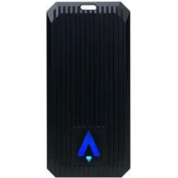 Exascend Portable SSD 2TB Explorer Serie (20GB/s) (Neuheit) (USB), Speicherkartenlesegerät, Grau