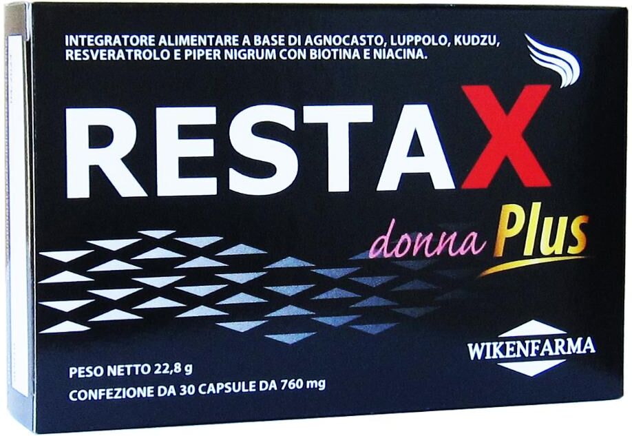 WIKENFARMA Srl Restax Donna Plus, 30 capsule