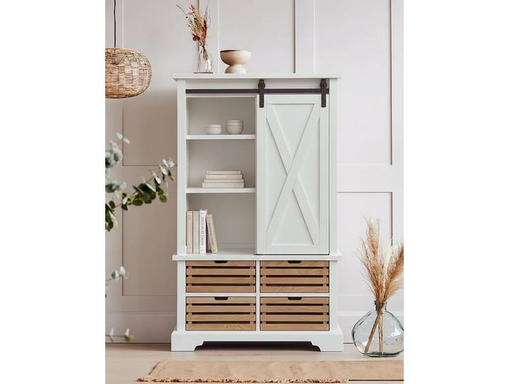 Buffet haut 90 x 150 x 45cm Blanc