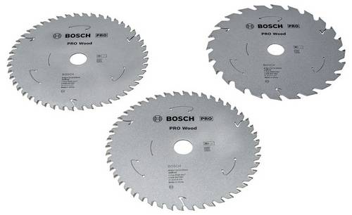 Bosch Accessories 2608644730 2608644730 Kreissägeblatt-Set 165mm 3St.