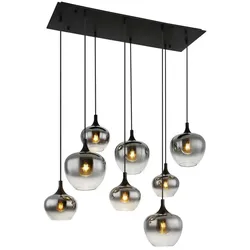 Globo Lighting Hängeleuchte   , schwarz , Maße (cm): B: 45 H: 120