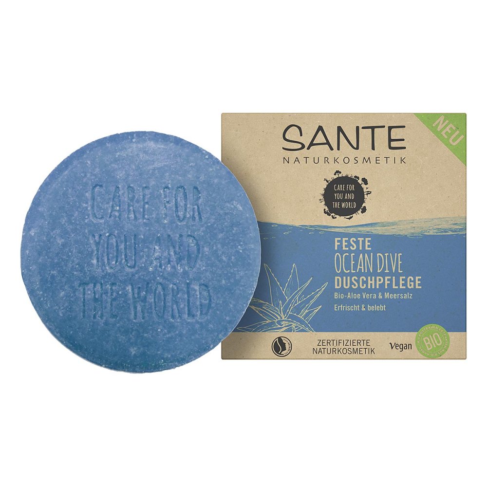 LOGOCOS Naturkosmetik GmbH & Co. KG Sante Feste Duschpflege Ocean Dive Aloe Vera & Meersalz 19419322