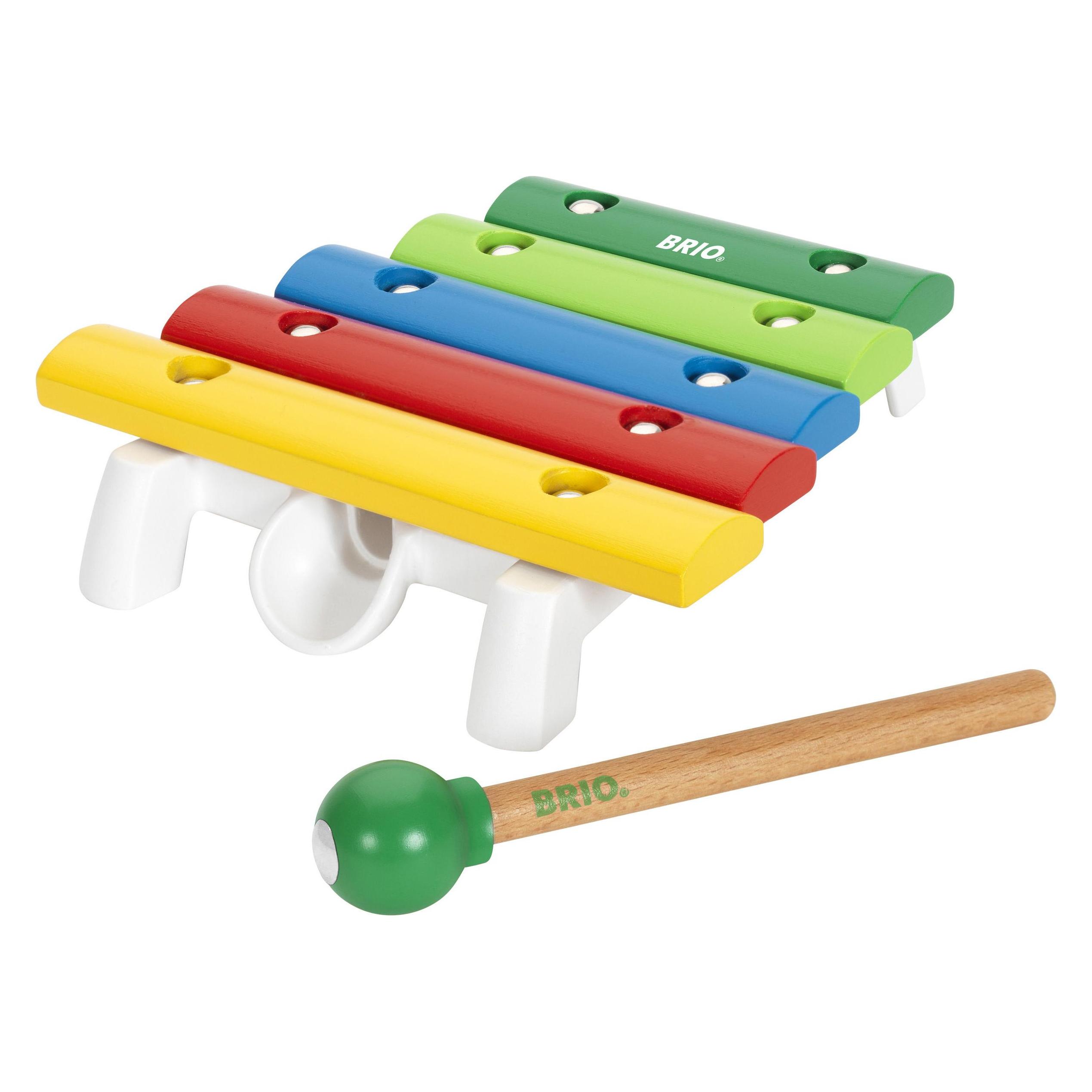 Brio Holz Musikinstrument Xylophon (Deutsch, Englisch, Französisch, Italienisch) (63018200)