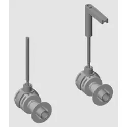 Vitra Fischer WC-Befestigung 316565YP1TE, 316565YP1TE 316565YP1TE