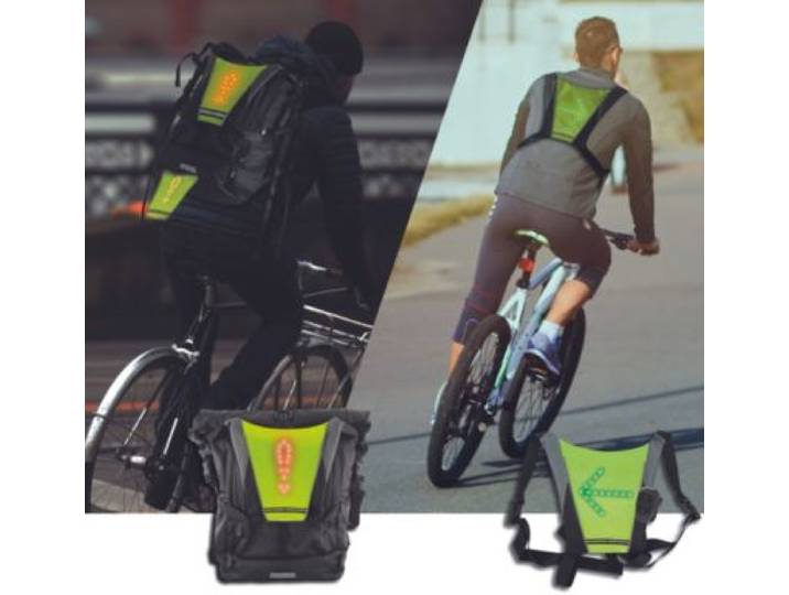 Tnb - Gilet Réfléchissant Gilet Signalétique Led+Télécommande