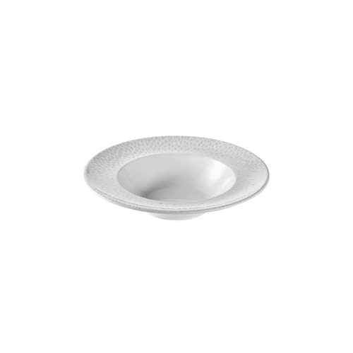 APS Pastabord Footmark Melamine Wit/Grijs Ø 26,5 cm