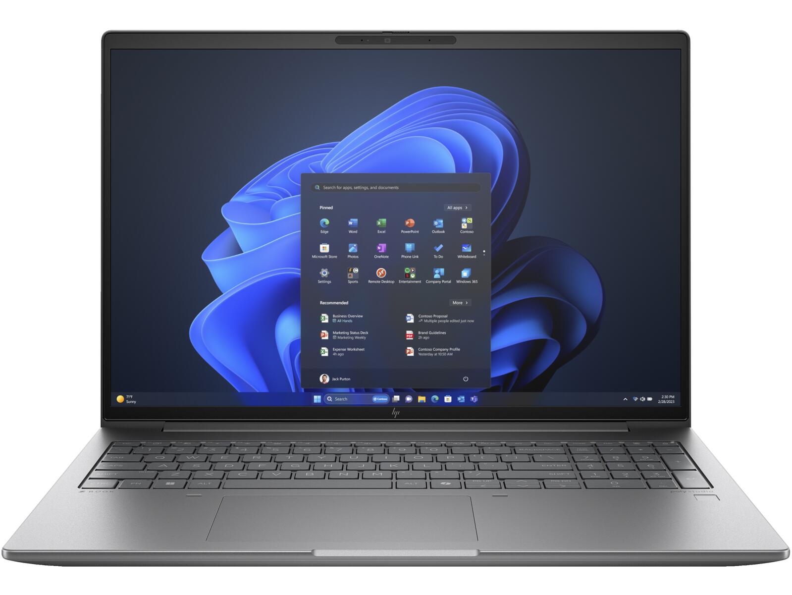 HP Inc. HP ZBook Power G11 A AMD Ryzen™ 7 8845HS Mobile Workstation 40,6 cm (16") 86B22EA#ABD