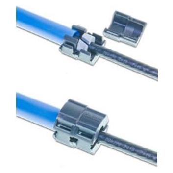 Lightwin Geteilte Einzelzugabdichtung für versch. Kabeldurchmesser, für 12mm Rohre FTTx (Netzwerk Zubehör) (DC 12MM SEAL 8-6.5MM)