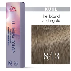 Wella Illumina Color Haarfarbe 8/13 Hellblond Asch Gold