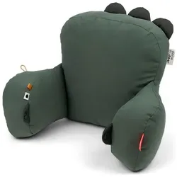 Done by Deer, Kinderwagen Zubehör, - Kinderwagen-Sitzkissen Croco - Grün - H: 27 cm, W: 25 cm