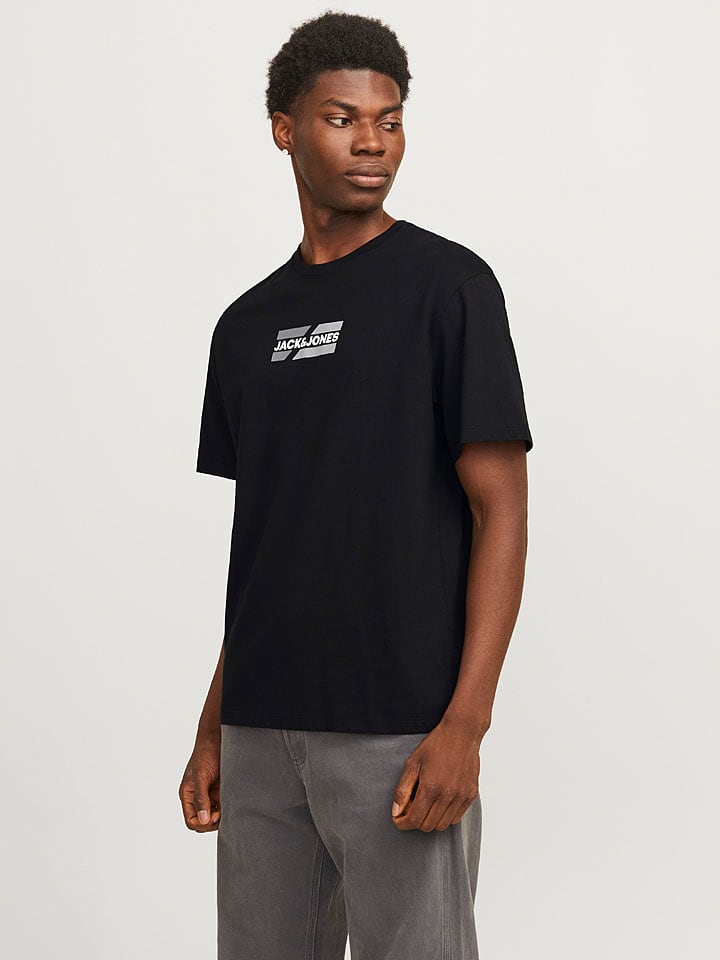 Jack & Jones Shirt "Corp" in Schwarz - S