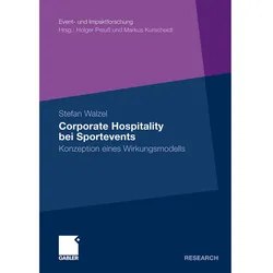 Corporate Hospitality bei Sportevents, Fachbücher von Stefan Walzel
