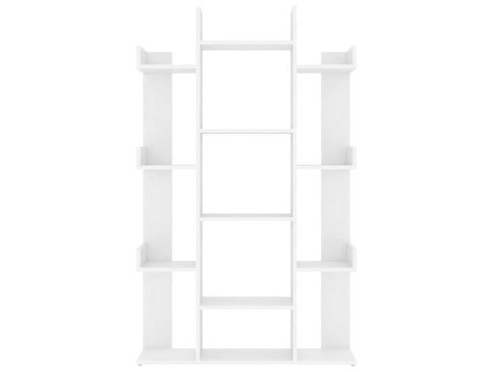 Neuf& 5838 Organisateur étagère - - CHIC Bibliothèque Blanc 86x25 5x140 cm Bois d'ingénierie - Design classique