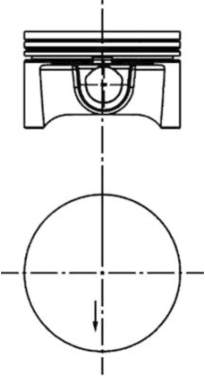 Kolben KOLBENSCHMIDT 40388600