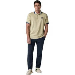 Callaway Polo Striped Rib Collar Legacy, beige