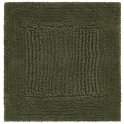 Badematte Karen in Dunkelgrün 50x50cm