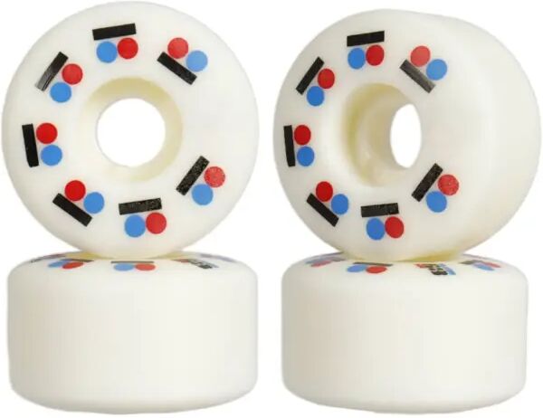 Skateboard Rollen Plan B Iconic 102A 4 Stk. (52mm - Weiß)