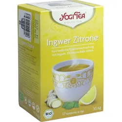 Yogi Tea Ingwer Zitrone Bio 30.6 G